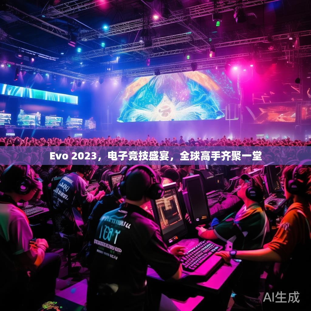 Evo 2023，电子竞技盛宴，全球高手齐聚一堂