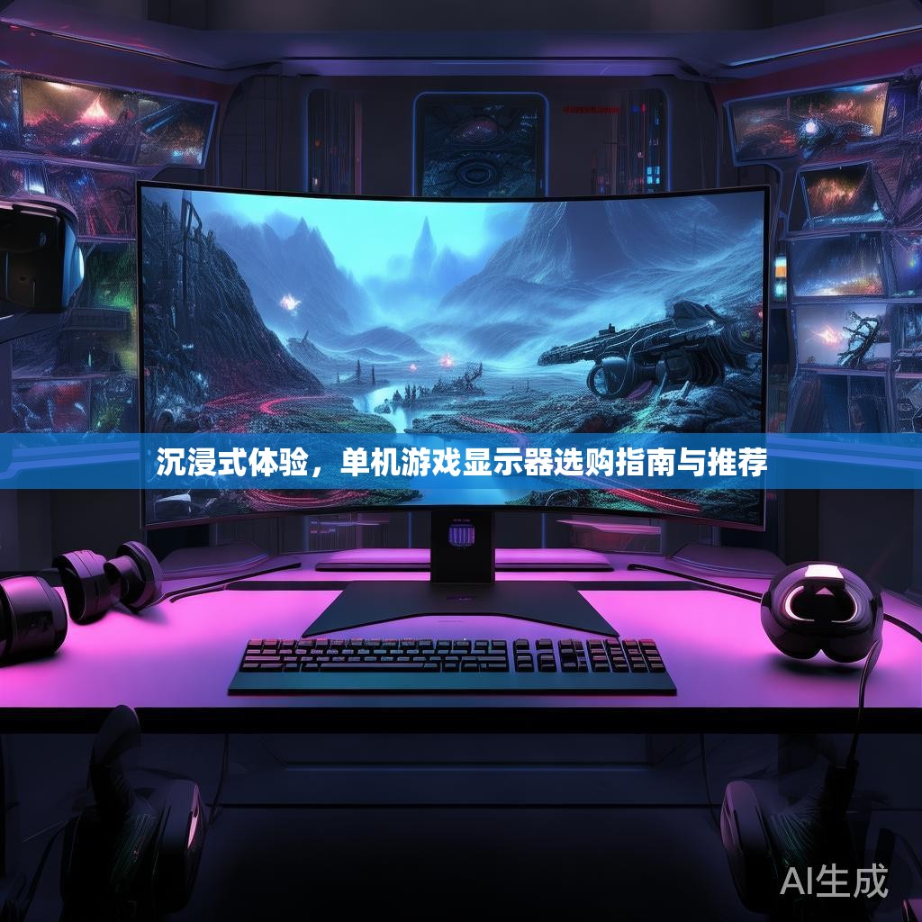 沉浸式体验，单机游戏显示器选购指南与推荐