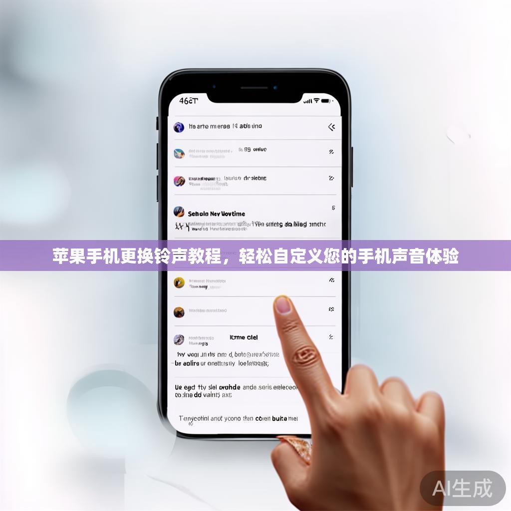 苹果手机更换铃声教程,轻松自定义您的手机声音体验 苹果手机更换铃声教程,轻松自定义您的手机声音体验