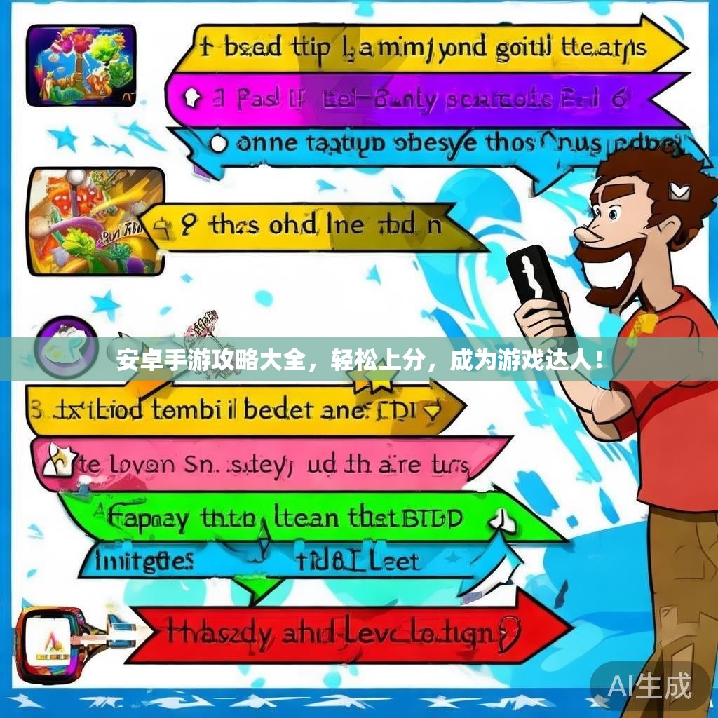 安卓手游攻略大全，轻松上分，成为游戏达人！