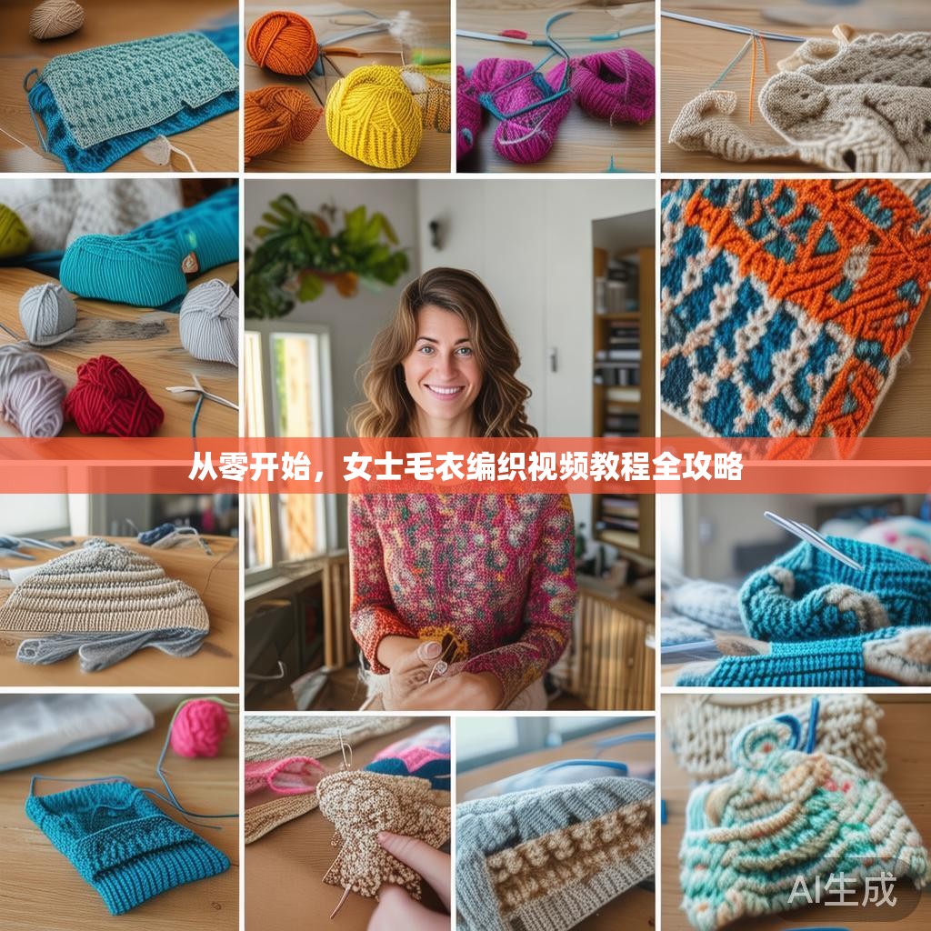 从零开始,女士毛衣编织视频教程全攻略 从零开始,女士毛衣编织视频教程全攻略