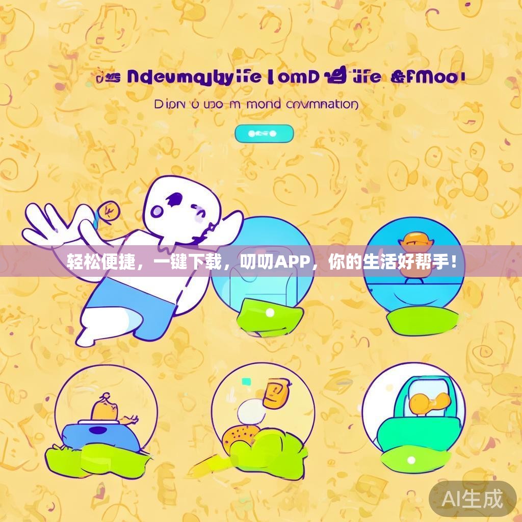 轻松便捷，一键下载，叨叨APP，你的生活好帮手！