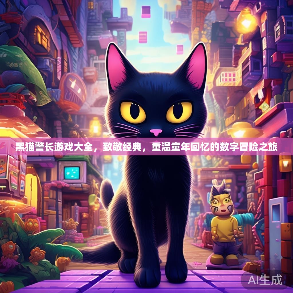 黑猫警长游戏大全，致敬经典，重温童年回忆的数字冒险之旅