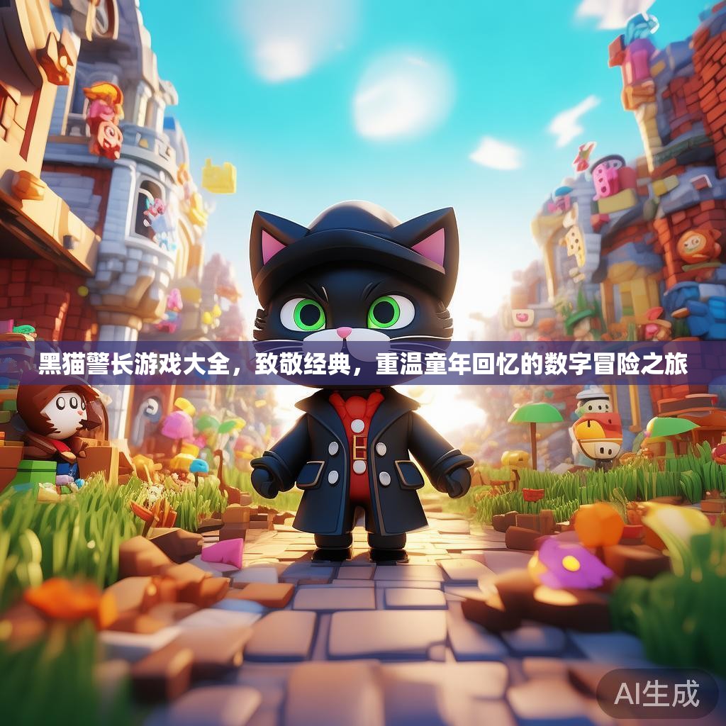黑猫警长游戏大全，致敬经典，重温童年回忆的数字冒险之旅