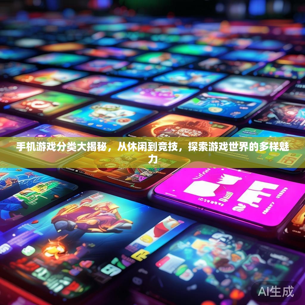 手机游戏分类大揭秘,从休闲到竞技,探索游戏世界的多样魅力 手机游戏分类大揭秘,从休闲到竞技,探索游戏世界的多样魅力