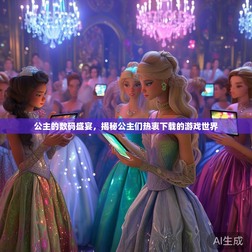 公主的数码盛宴，揭秘公主们热衷下载的游戏世界