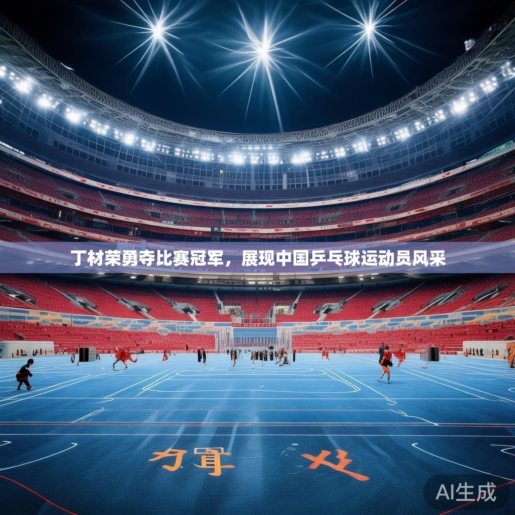 丁材荣勇夺比赛冠军,展现中国乒乓球运动员风采 丁材荣勇夺比赛冠军,展现中国乒乓球运动员风采