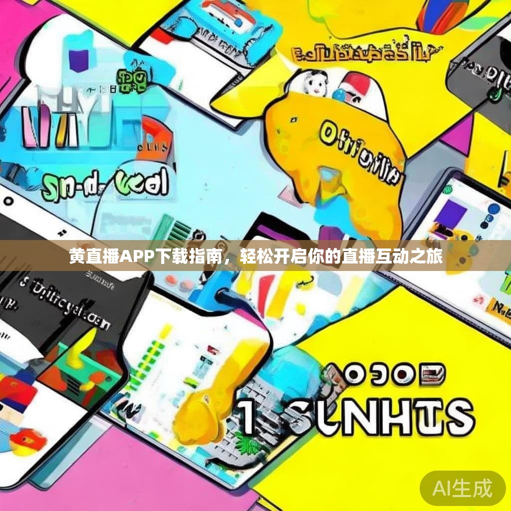 黄直播APP下载指南，轻松开启你的直播互动之旅
