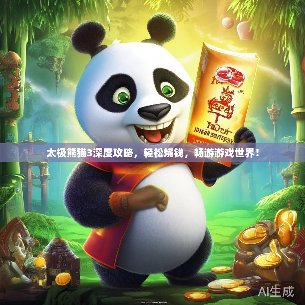 太极熊猫3深度攻略,轻松烧钱,畅游游戏世界! 太极熊猫3深度攻略,轻松烧钱,畅游游戏世界!