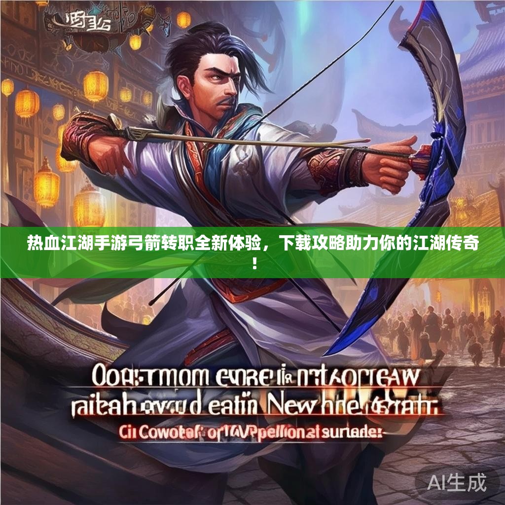 热血江湖手游弓箭转职全新体验，下载攻略助力你的江湖传奇！