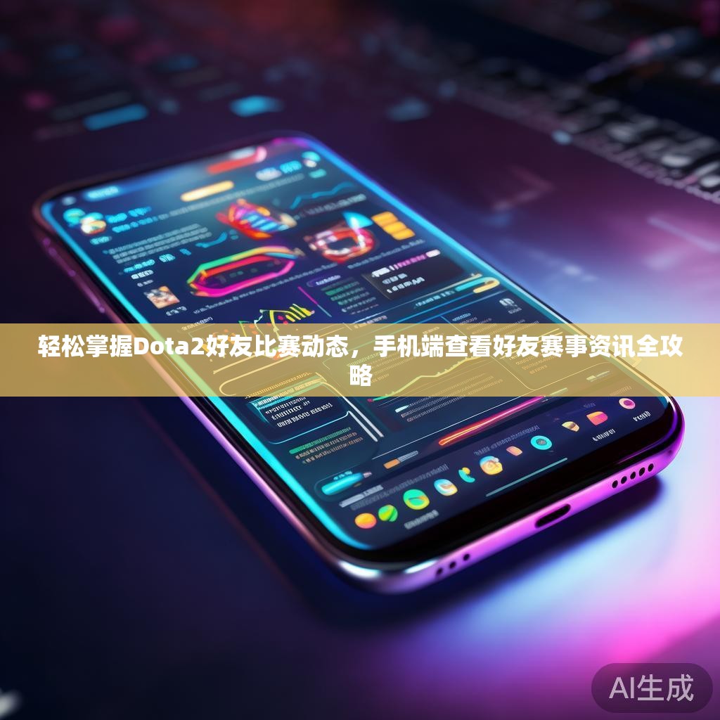 轻松掌握Dota2好友比赛动态,手机端查看好友赛事资讯全攻略 轻松掌握Dota2好友比赛动态,手机端查看好友赛事资讯全攻略