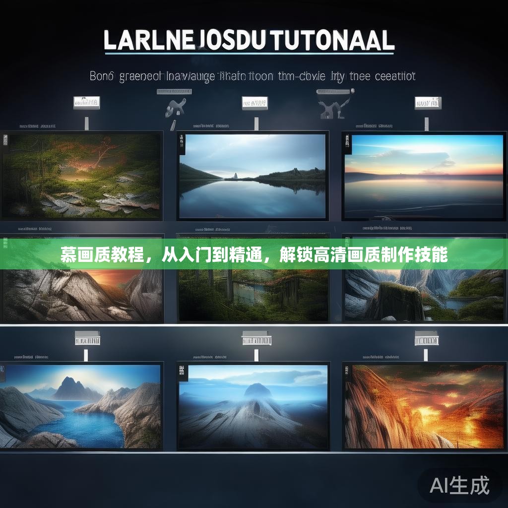慕画质教程,从入门到精通,解锁高清画质制作技能 慕画质教程,从入门到精通,解锁高清画质制作技能