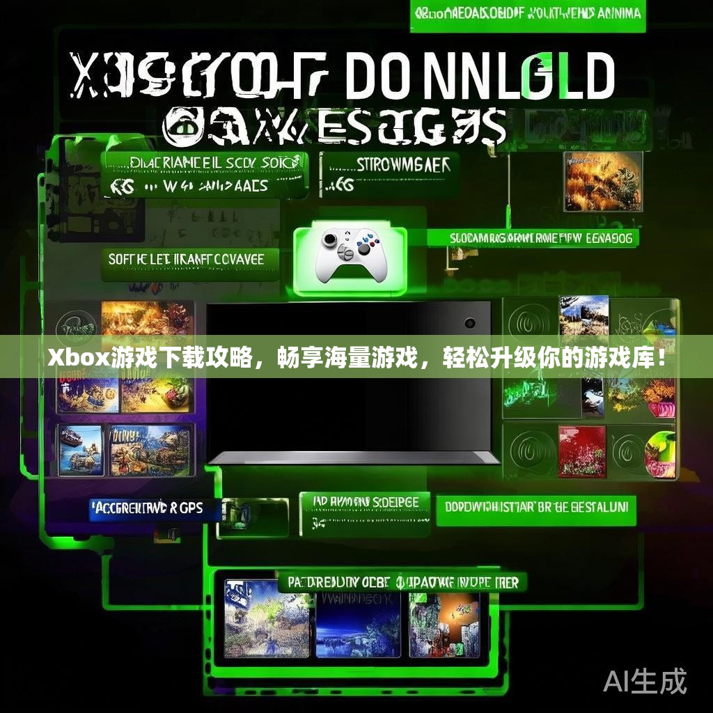 Xbox游戏下载攻略，畅享海量游戏，轻松升级你的游戏库！