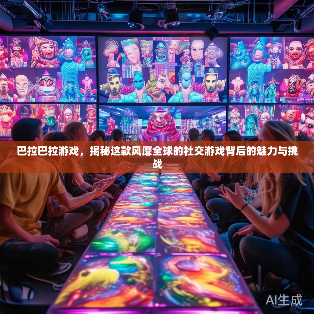 巴拉巴拉游戏，揭秘这款风靡全球的社交游戏背后的魅力与挑战