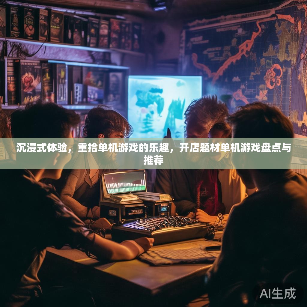 沉浸式体验，重拾单机游戏的乐趣，开店题材单机游戏盘点与推荐