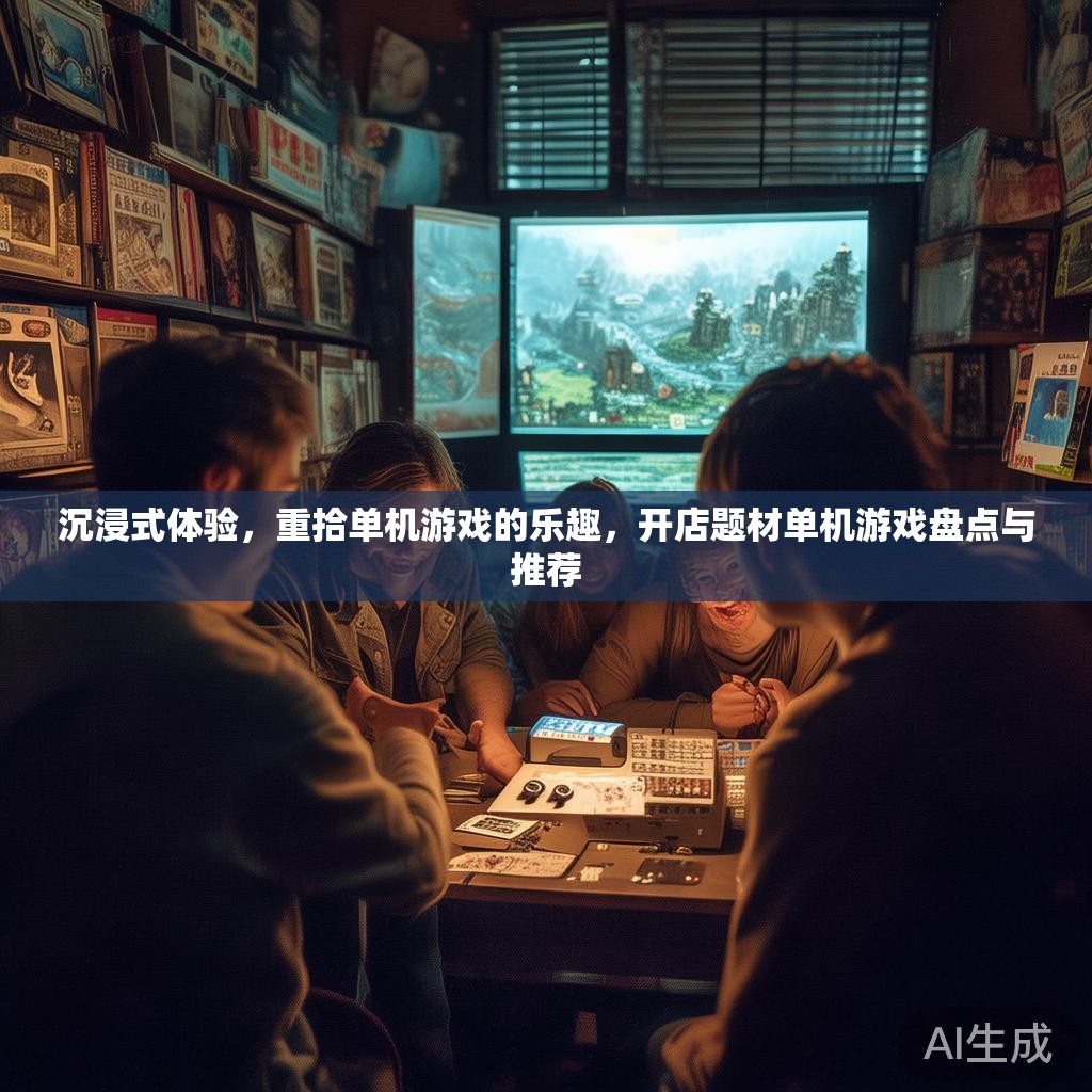 沉浸式体验，重拾单机游戏的乐趣，开店题材单机游戏盘点与推荐