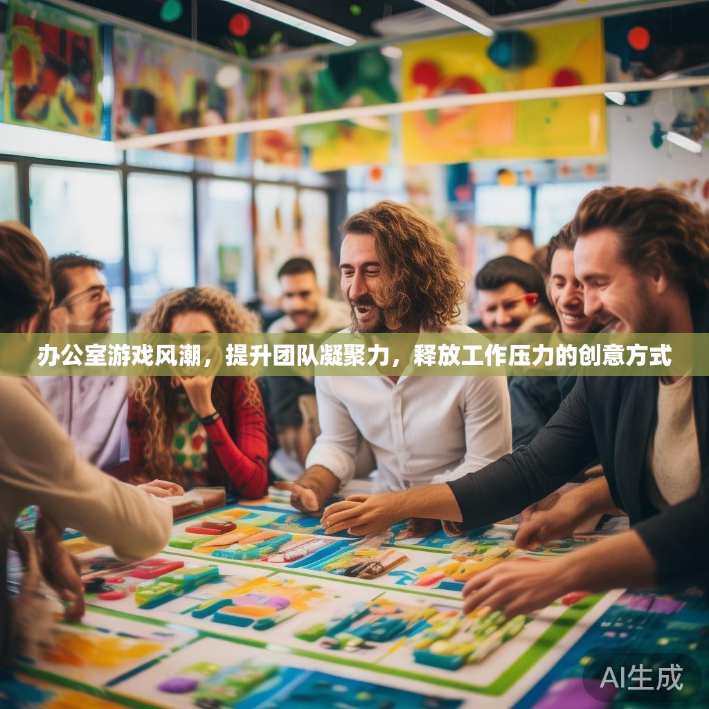 办公室游戏风潮，提升团队凝聚力，释放工作压力的创意方式