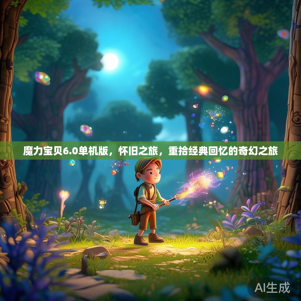 魔力宝贝6.0单机版，怀旧之旅，重拾经典回忆的奇幻之旅