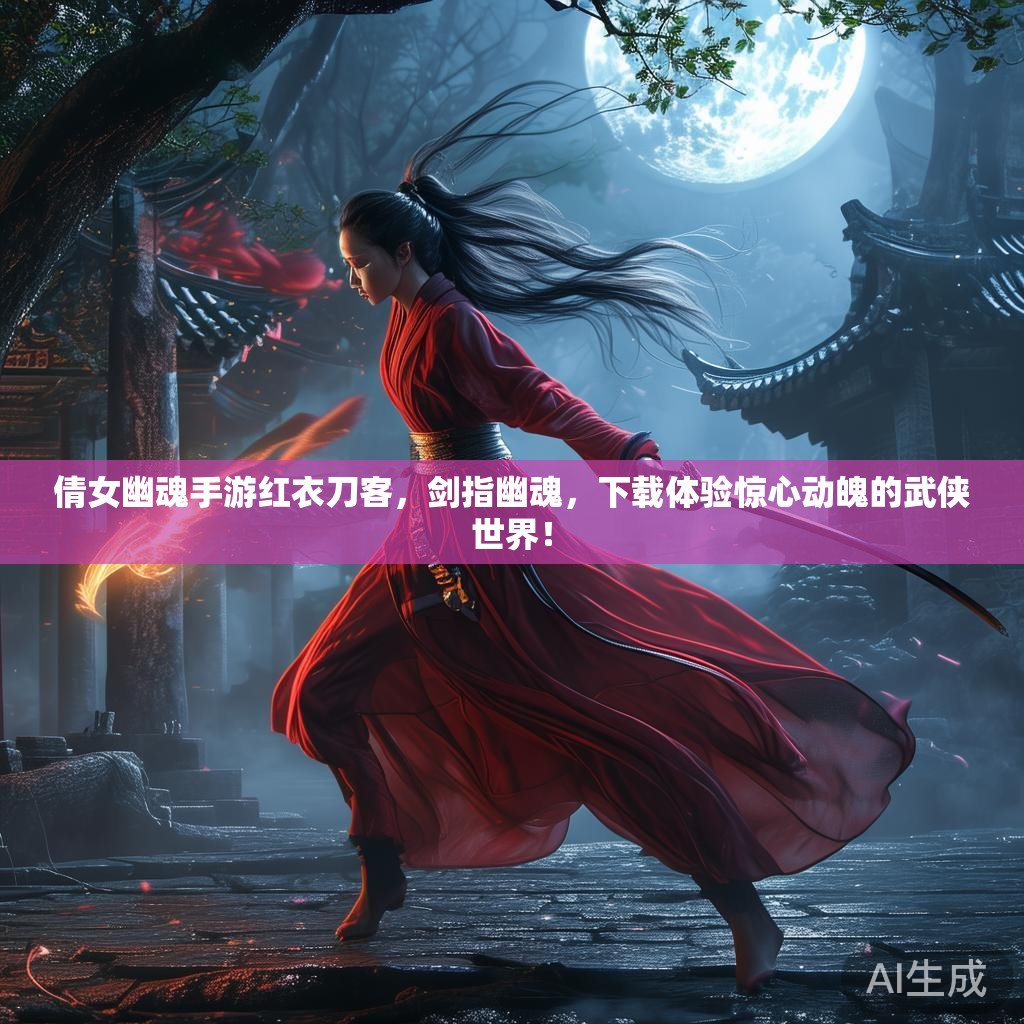 倩女幽魂手游红衣刀客，剑指幽魂，下载体验惊心动魄的武侠世界！