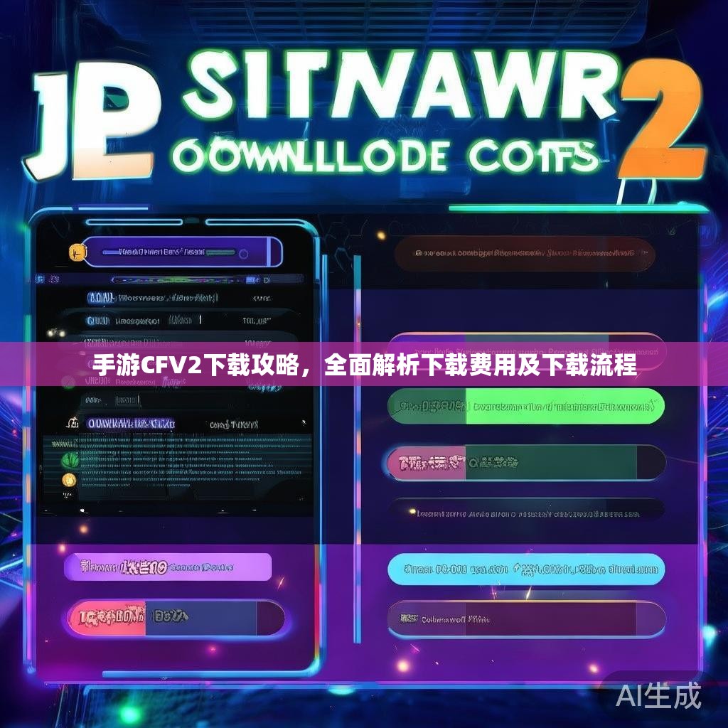 手游CFV2下载攻略，全面解析下载费用及下载流程