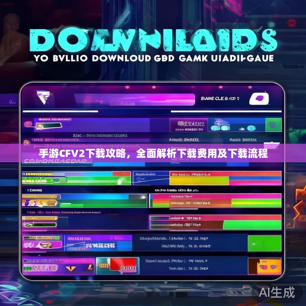 手游CFV2下载攻略，全面解析下载费用及下载流程