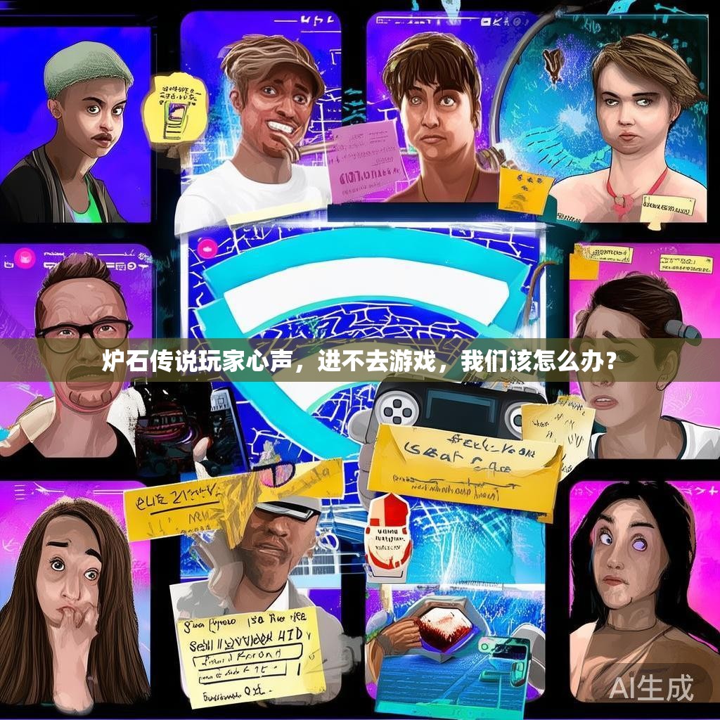 炉石传说玩家心声，进不去游戏，我们该怎么办？