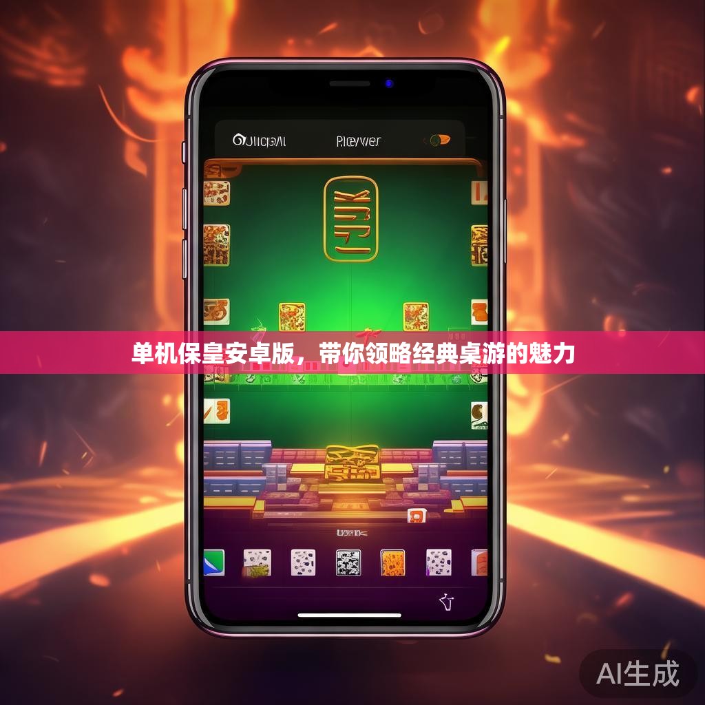 单机保皇安卓版，带你领略经典桌游的魅力