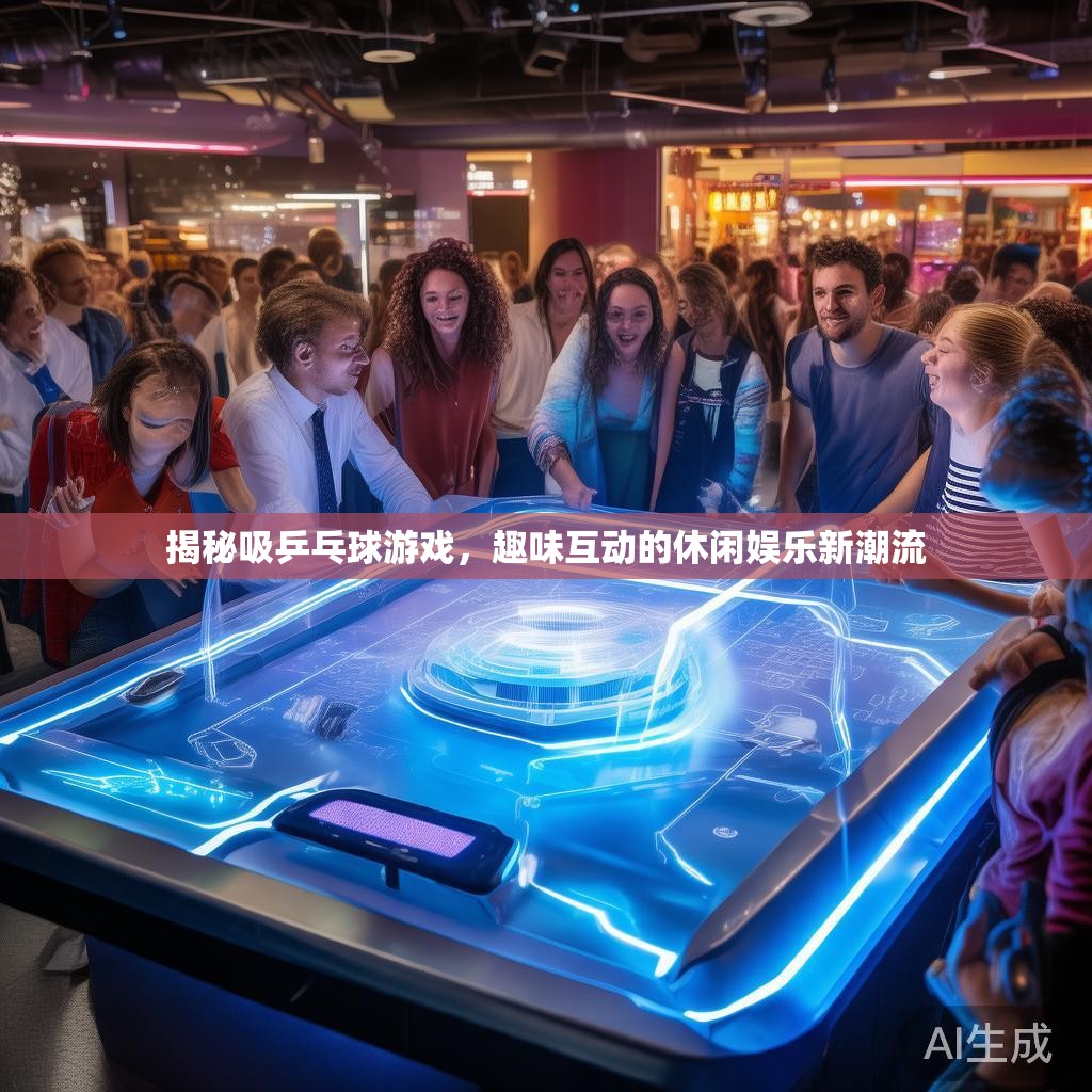 揭秘吸乒乓球游戏，趣味互动的休闲娱乐新潮流