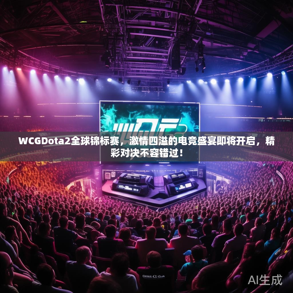 WCGDota2全球锦标赛，激情四溢的电竞盛宴即将开启，精彩对决不容错过！