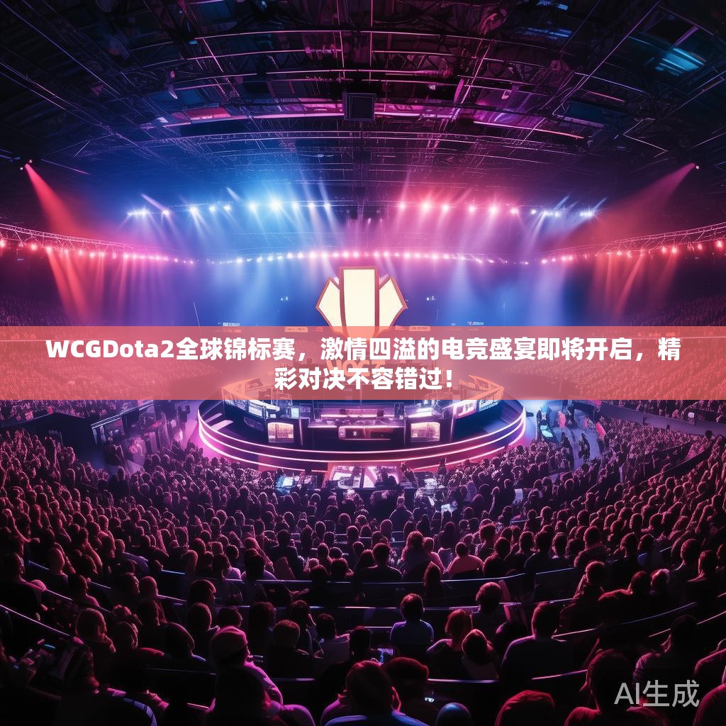 WCGDota2全球锦标赛，激情四溢的电竞盛宴即将开启，精彩对决不容错过！