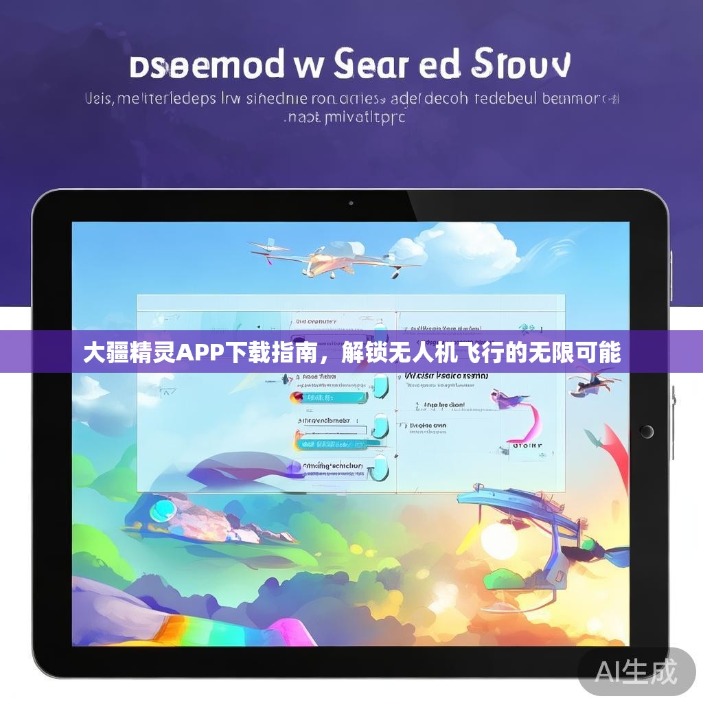 大疆精灵APP下载指南，解锁无人机飞行的无限可能