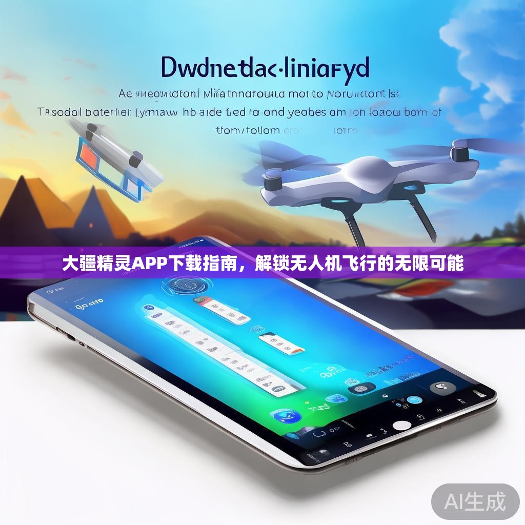 大疆精灵APP下载指南，解锁无人机飞行的无限可能