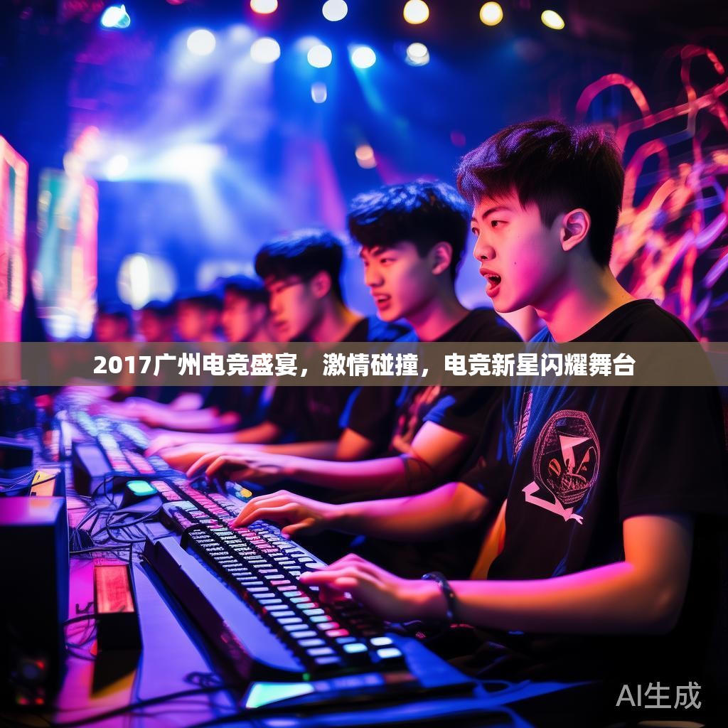 2017广州电竞盛宴，激情碰撞，电竞新星闪耀舞台