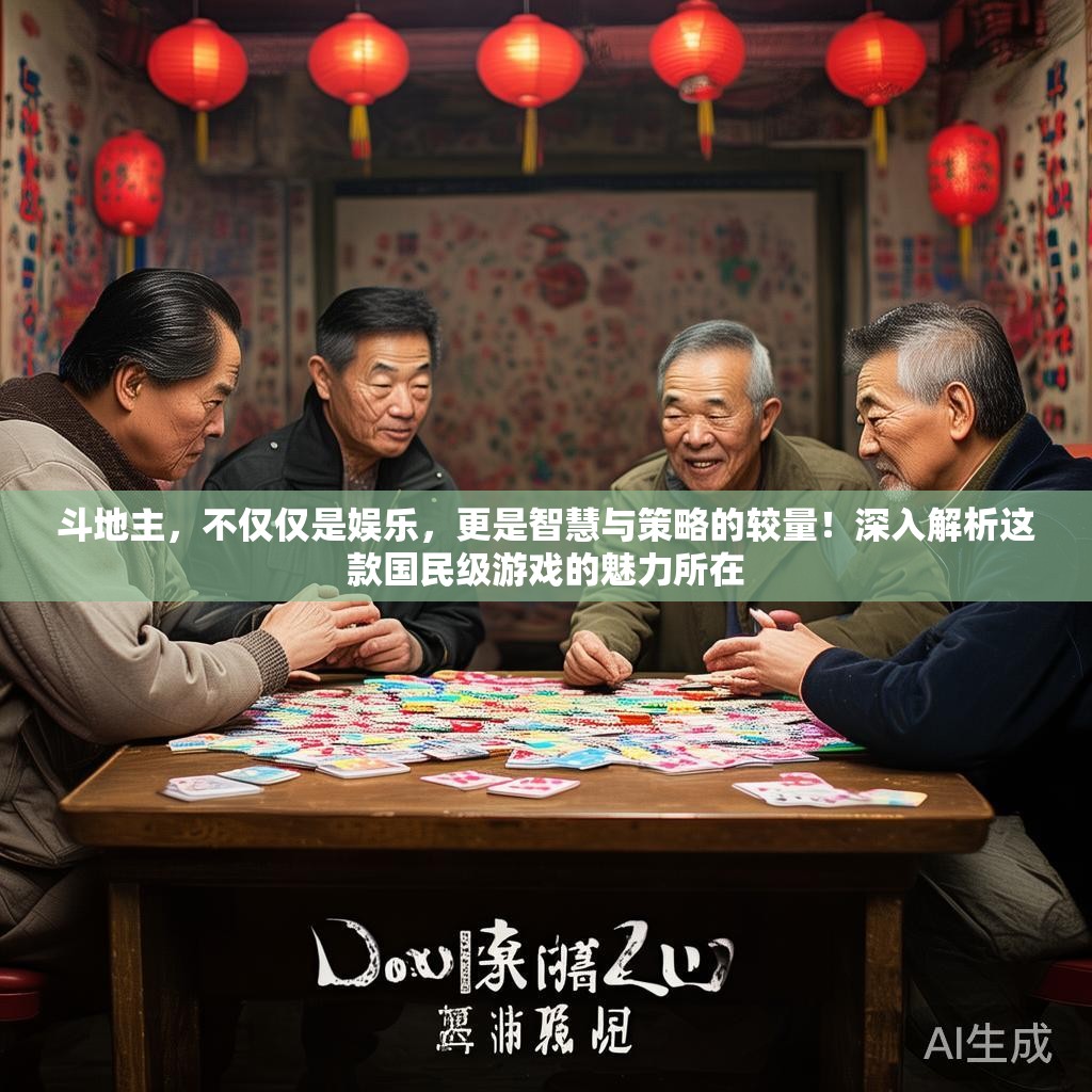 斗地主，不仅仅是娱乐，更是智慧与策略的较量！深入解析这款国民级游戏的魅力所在