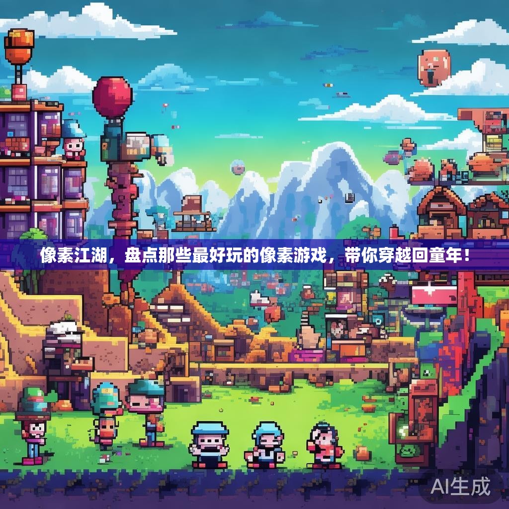 像素江湖，盘点那些最好玩的像素游戏，带你穿越回童年！