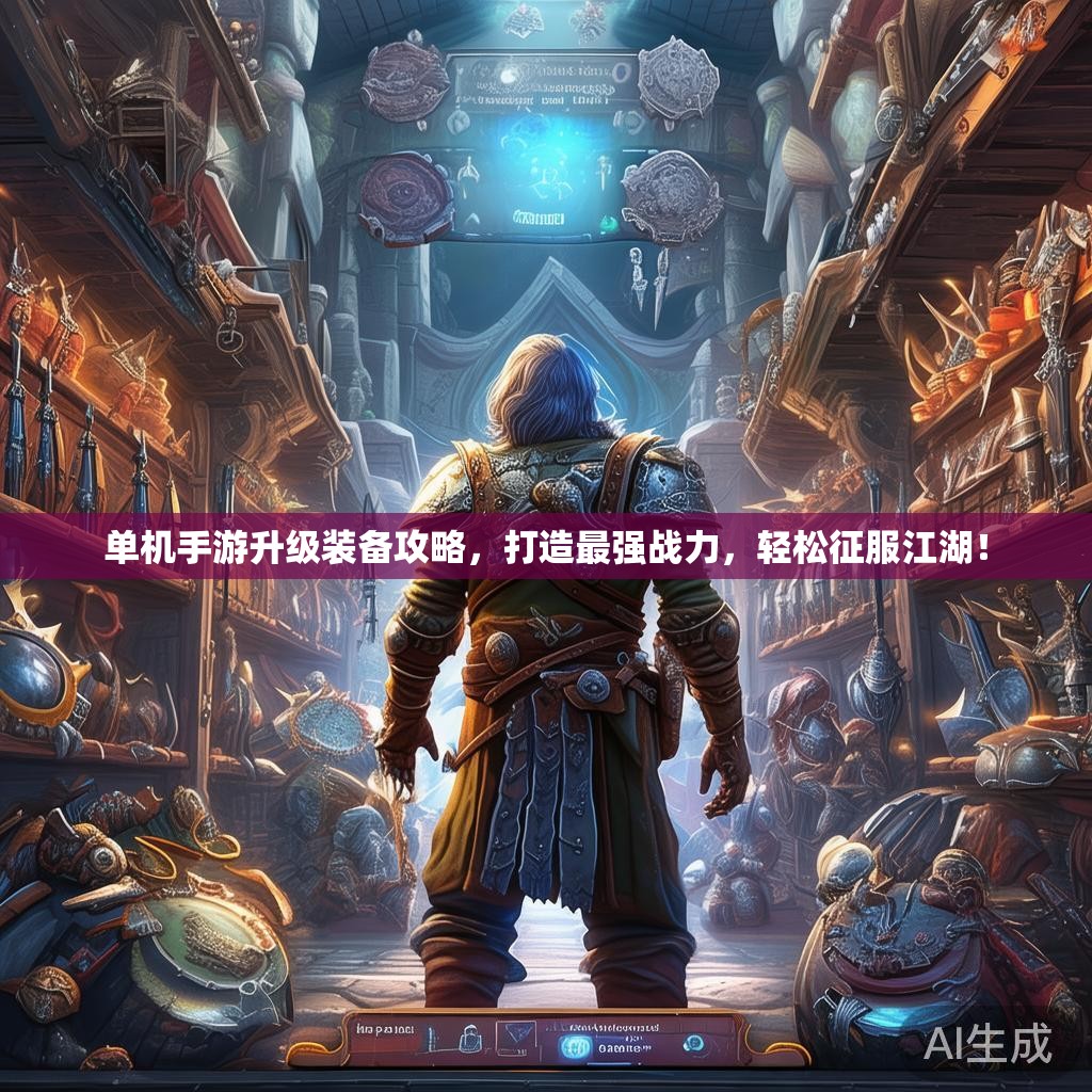 单机手游升级装备攻略，打造最强战力，轻松征服江湖！