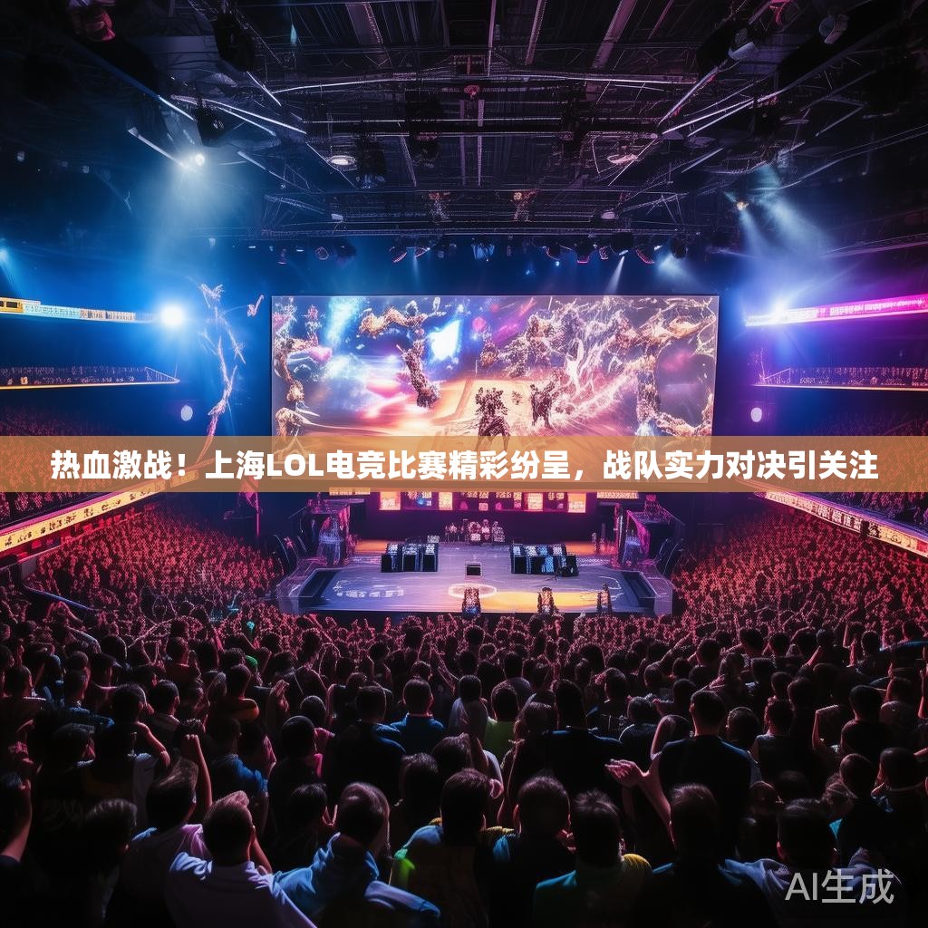 热血激战！上海LOL电竞比赛精彩纷呈，战队实力对决引关注