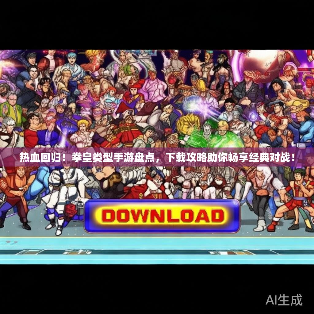 热血回归！拳皇类型手游盘点，下载攻略助你畅享经典对战！