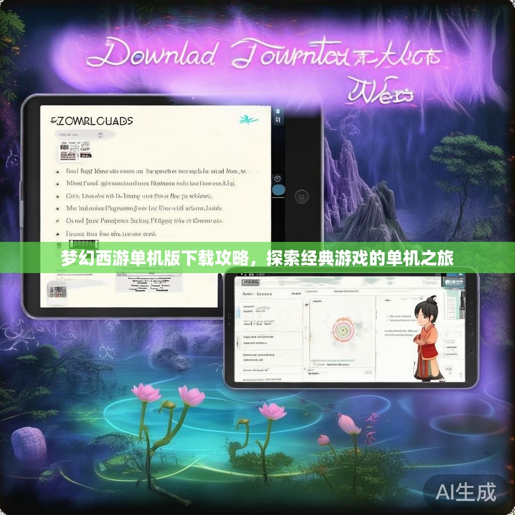 梦幻西游单机版下载攻略，探索经典游戏的单机之旅