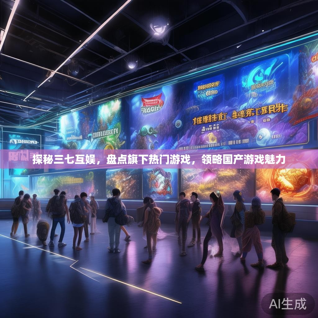 探秘三七互娱，盘点旗下热门游戏，领略国产游戏魅力