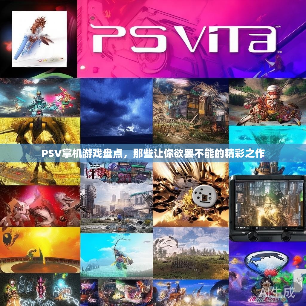 PSV掌机游戏盘点，那些让你欲罢不能的精彩之作