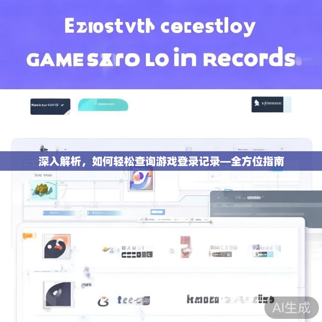 深入解析，如何轻松查询游戏登录记录—全方位指南
