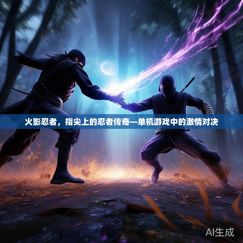 火影忍者，指尖上的忍者传奇—单机游戏中的激情对决