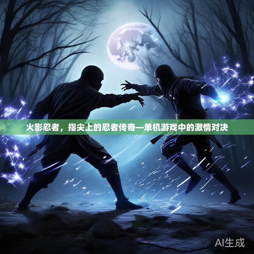 火影忍者，指尖上的忍者传奇—单机游戏中的激情对决