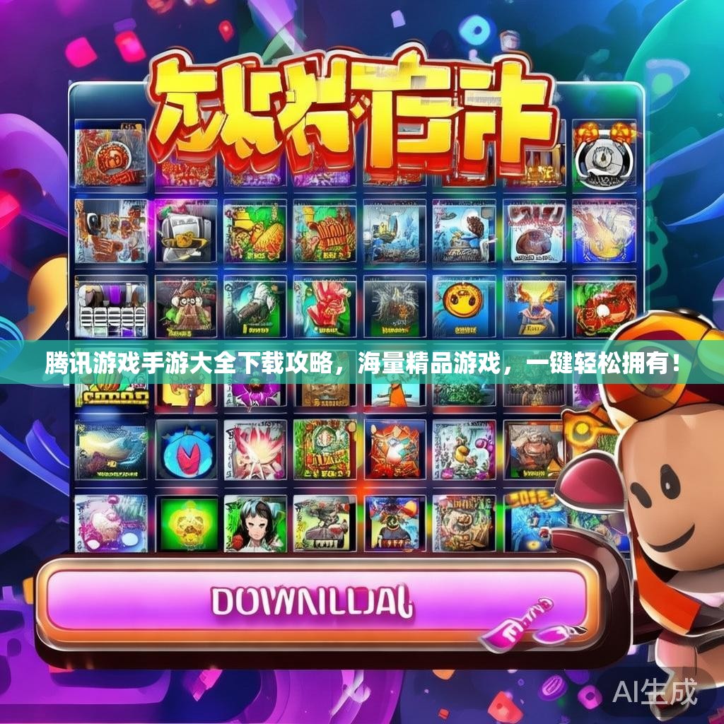 腾讯游戏手游大全下载攻略,海量精品游戏,一键轻松拥有! 腾讯游戏手游大全下载攻略,海量精品游戏,一键轻松拥有!