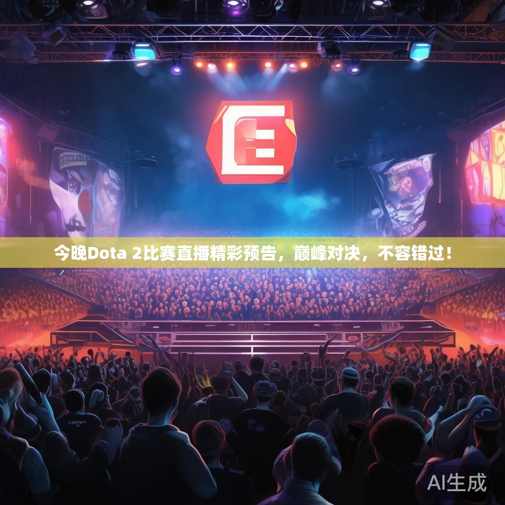 今晚Dota 2比赛直播精彩预告，巅峰对决，不容错过！