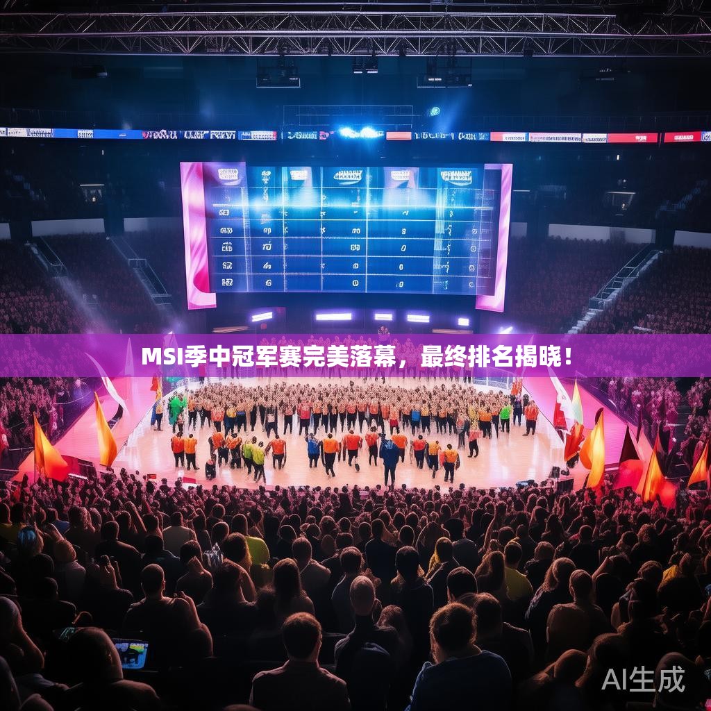 MSI季中冠军赛完美落幕，最终排名揭晓！