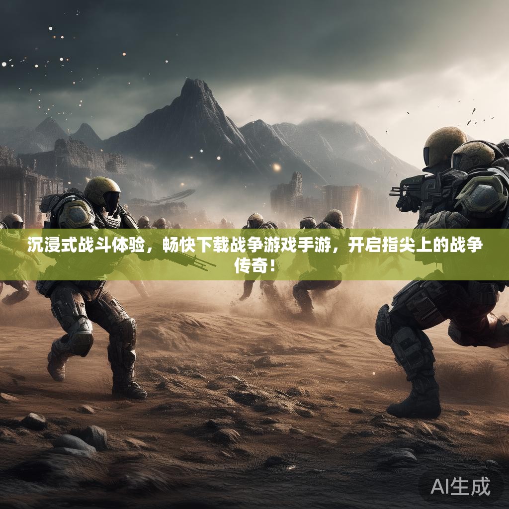 沉浸式战斗体验，畅快下载战争游戏手游，开启指尖上的战争传奇！