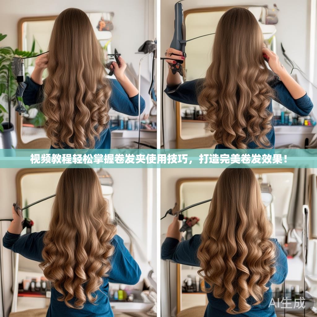 视频教程轻松掌握卷发夹使用技巧,打造完美卷发效果! 视频教程轻松掌握卷发夹使用技巧,打造完美卷发效果!