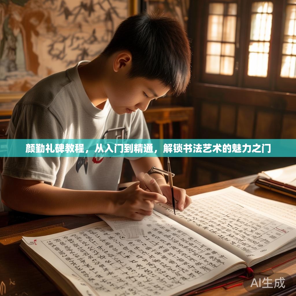 颜勤礼碑教程，从入门到精通，解锁书法艺术的魅力之门